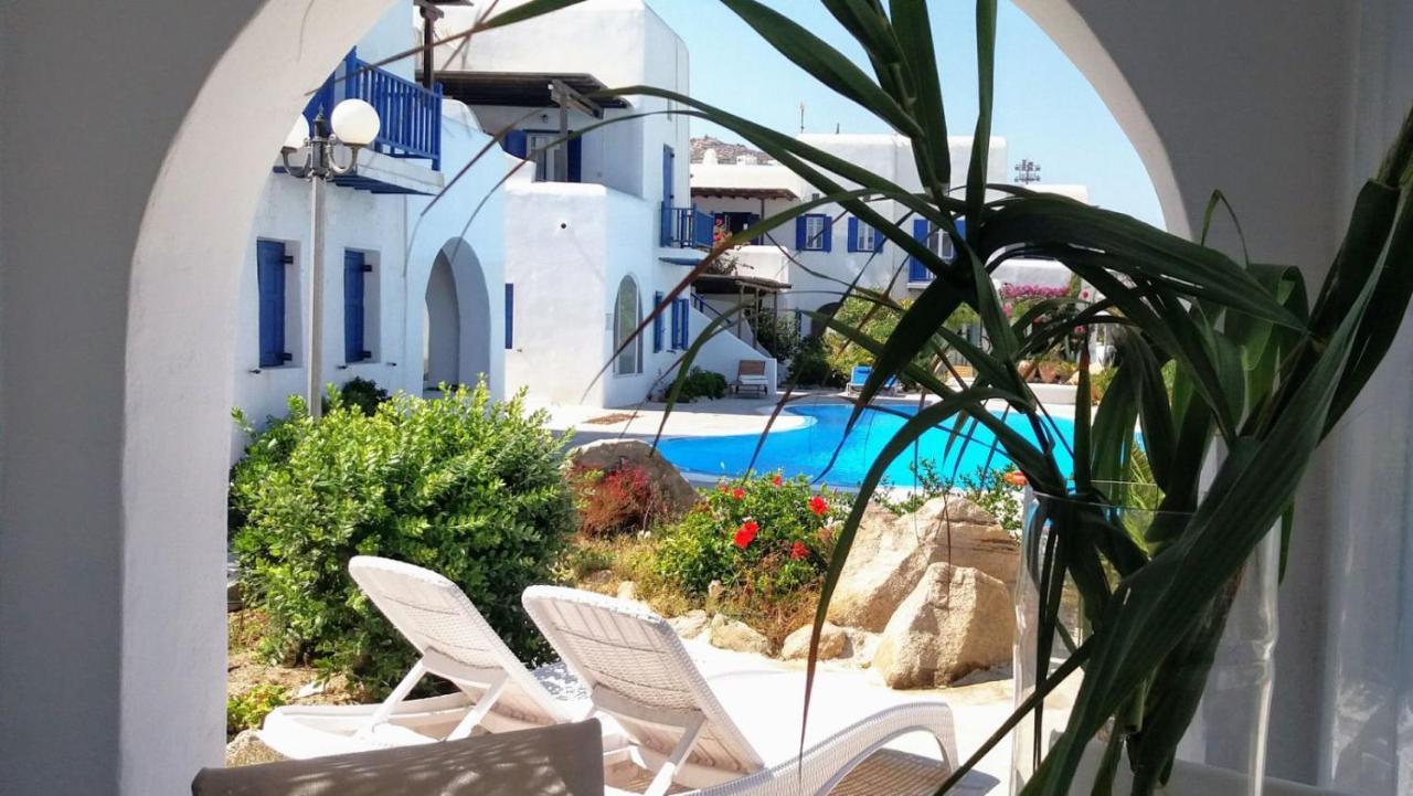 Mykonos Ornos "Villa Simelia" With Pool Extérieur photo